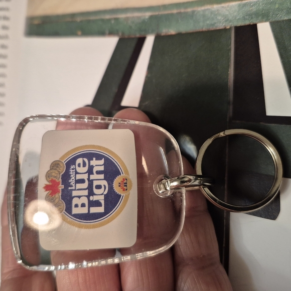 Labatt Blue Light Keychain Beer Bottle Opener - Picture 4 of 4